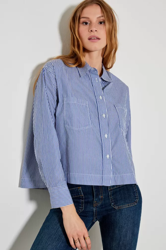 Five Jeans Chemises Et Blouses^CHEMISE 460 CLARISSE Navy