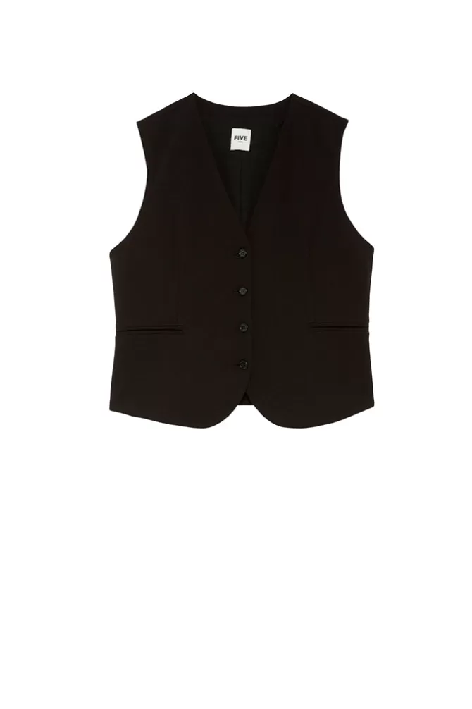 Five Jeans Vestes | City^GILET 343 VOLIA Night