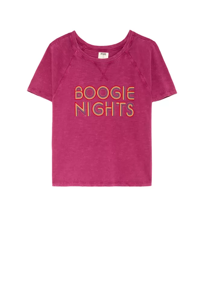 Five Jeans Tee-shirts^TEE SHIRT BOOGIE NIGHTS