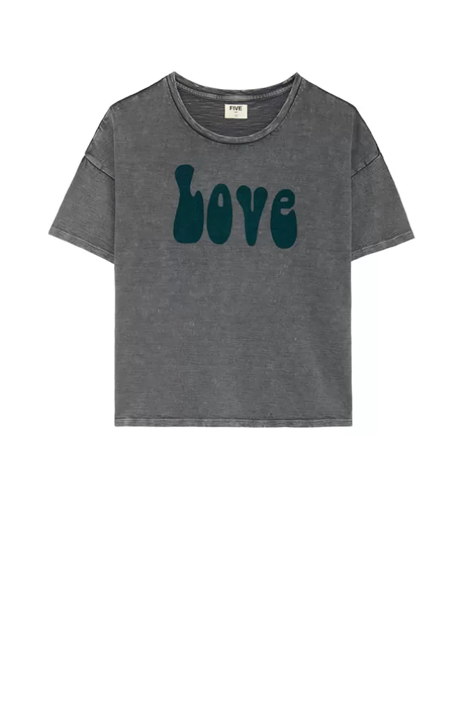 Five Jeans Tee-shirts^TEE SHIRT LOVE