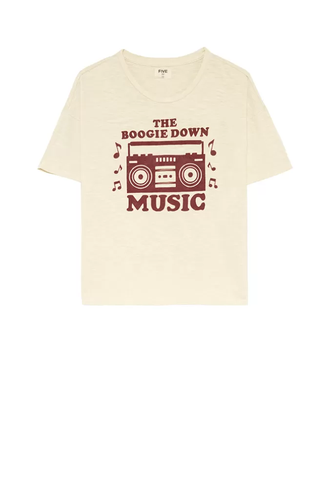 Five Jeans Tee-shirts^TEE SHIRT MUSIC